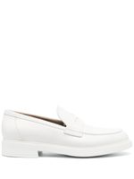 Gianvito Rossi mocassins en cuir à entaille penny - Blanc