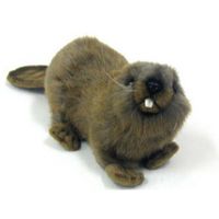 Hansa pluche bever knuffel 20 cm - thumbnail