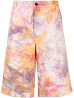Aries short à imprimé tie-dye - Rose