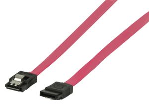Valueline VLCP73050R05 SATA-kabel 0,5 m SATA 7-pin Rood