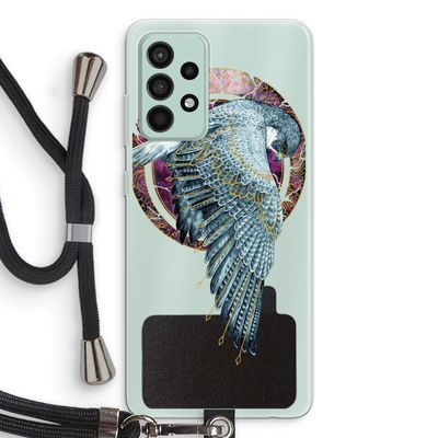 Golden Falcon: Samsung Galaxy A52s 5G Transparant Hoesje met koord