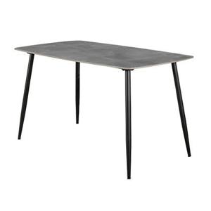 Fraaai Susan eettafel 140 cm - keramiek lichtgrijs