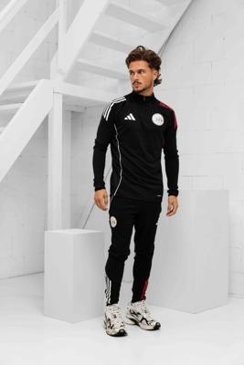 Ajax 1/4 Zip Trainingspak Senior Zwart 2025/2026 - Maat XL - Kleur: Zwart | Soccerfanshop