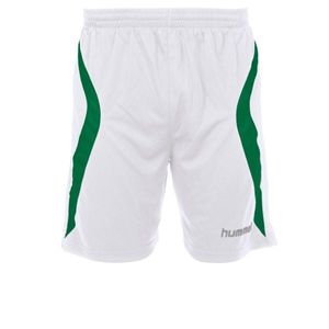 Hummel 120114K Manchester Short Kids - White-Green - 152