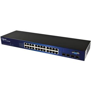 ALLNET 127211 Managed L2 Gigabit Ethernet (10/100/1000) 19U Zwart