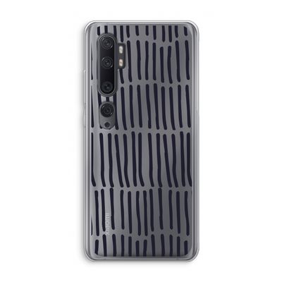 Moroccan stripes: Xiaomi Mi Note 10 Transparant Hoesje