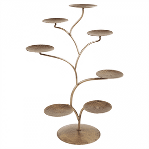 Chakra Lotus Display Metaal