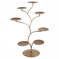 Chakra Lotus Display Metaal