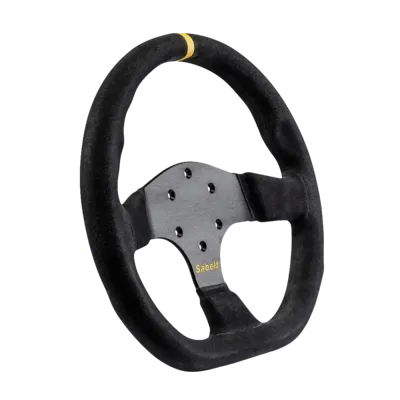 Sabelt - 3 Spaaks Zwart Suede GT Flat SW-733