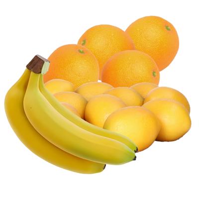 Bellatio Design Kunstfruit - fruitschaal decoratie set - bananen - citroenen - sinaasappels - fruit Bellatio Design Kunstfruit - fruitschaal decoratie set - bananen - citroenen - sinaasappels - fruit