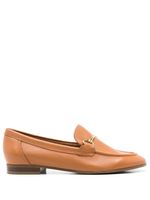 Sarah Chofakian mocassins Siena Oxford en cuir - Marron