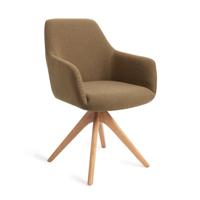 Jesper Home Eetkamerstoel 'Hiroo' Revolve Oak Natural, kleur Willow