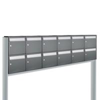Allux Flow Set 6-Breed, 2-Hoog Op Statief Antraciet - 40040065_6x2s