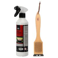 Fancy Flames BBQ schoonmaakset - BBQ reiniger - BBQ schoonmaakborstel