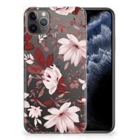 Smartphone hoesje Apple iPhone 11 Pro Max Watercolor Flowers