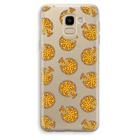 You Had Me At Pizza: Samsung Galaxy J6 (2018) Transparant Hoesje
