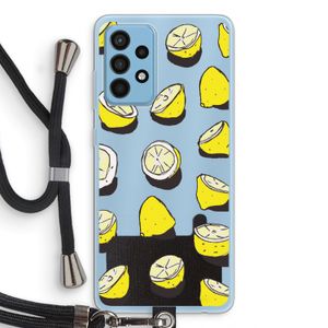 When Life Gives You Lemons...: Samsung Galaxy A52 Transparant Hoesje met koord