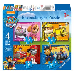 Ravensburger Puzzel Puppies op Pad, 4in1