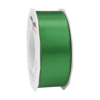 Cadeaulint/sierlint Satijn - 4 cm x 25 meter - groen - cadeaus inpakken - decoratie