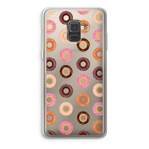 Donuts: Samsung Galaxy A8 (2018) Transparant Hoesje