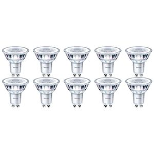 PHILIPS - LED Spot 10 Pack - CorePro 830 36D - GU10 Fitting - Dimbaar - 4W - Warm Wit 3000K Vervangt 35W