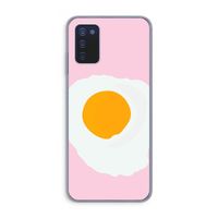 Sunny side up: Samsung Galaxy A03s Transparant Hoesje