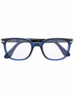 Persol lunettes de vue à monture carrée - Bleu