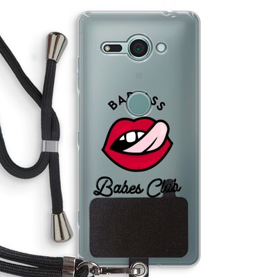 Badass Babes Club: Sony Xperia XZ2 Compact Transparant Hoesje met koord