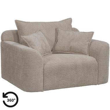 Loveseat Elsa - stof Anthology - beige - Leen Bakker