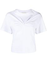 ISABEL MARANT t-shirt Zuria à détail noué - Blanc