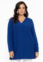 Yoek Trui met V-hals | Indigo | Maat 46/48