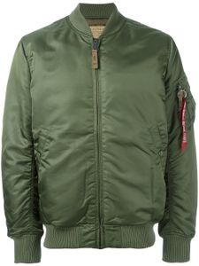 Alpha Industries veste bomber à manche à logo - Vert