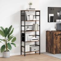 Boekenkast Gerookt eiken 60 x 29,5 x 149 cm Bewerkt hout