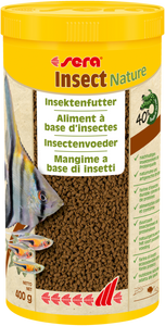 Sera Insect Nature Visvoer 1000ml - Rijk aan Proteïnen, 100% Insectenmeel, Zonder Kunstmatige Toevoegingen