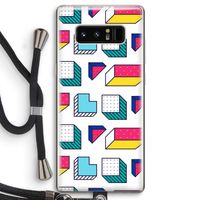 8-bit N°7: Samsung Galaxy Note 8 Transparant Hoesje met koord