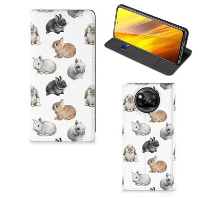 Hoesje maken voor Xiaomi Poco X3 Pro | Poco X3 Konijntjes Hoesje maken voor Xiaomi Poco X3 Pro | Poco X3 Konijntjes