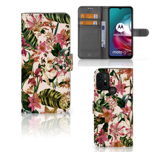 Motorola Moto G10 | G20 | G30 Hoesje Flowers