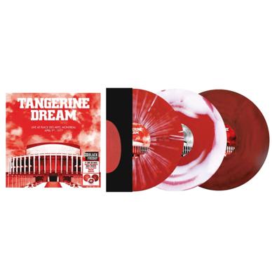 Tangerine Dream - Live at Place des Arts, Montreal - April 10, 1977 (Rood/Wit Vinyl) (Record Store Day Black Friday) 3LP