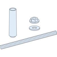 Schneider Electric PrismaSeT-P, Linergy LGYE, montageset, verzamelraildrager voor verzamelrail 150 mm 1 stuk(s)
