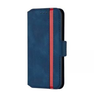 Samsung Galaxy A51 hoesje - Bookcase - Pasjeshouder - Portemonnee - Kunstleer - Blauw