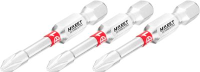 HAZET Bit 2215NSLG-PH1/3 · 1/4 inch (6,3 mm) zeskant massief · Kruiskop profiel PH · 3-delig · SW PH1