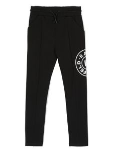 Karl Lagerfeld Kids pantalon de jogging à logo imprimé - Noir