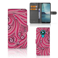 Nokia 3.4 Hoesje Swirl Pink