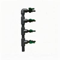 Red Label Aquaking 4-Groeps Verdeelset Lucht - Voor Precieze Vijverbeluchting en Controle