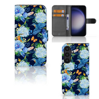 Telefoonhoesje met Pasjes voor Samsung Galaxy S24 IJsvogel - thumbnail
