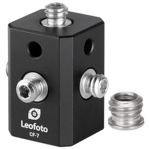 Leofoto CF-7 universal conversion adapter UNC 1/4" screw*5