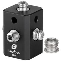 Leofoto CF-7 universal conversion adapter UNC 1/4" screw*5