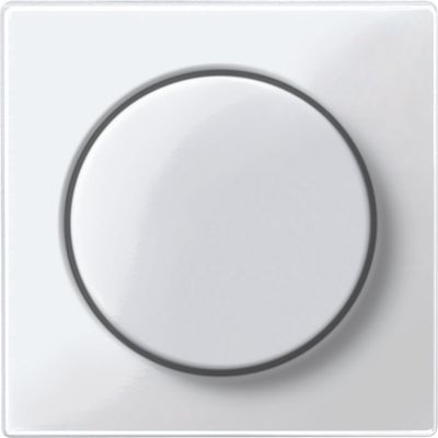 Merten centraalplaat met dimknop polarwit glanzend MTN5250-0319