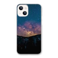 Travel to space: iPhone 13 Transparant Hoesje