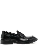 Versace mocassins Medusa Head en cuir - Noir Versace mocassins Medusa Head en cuir - Noir